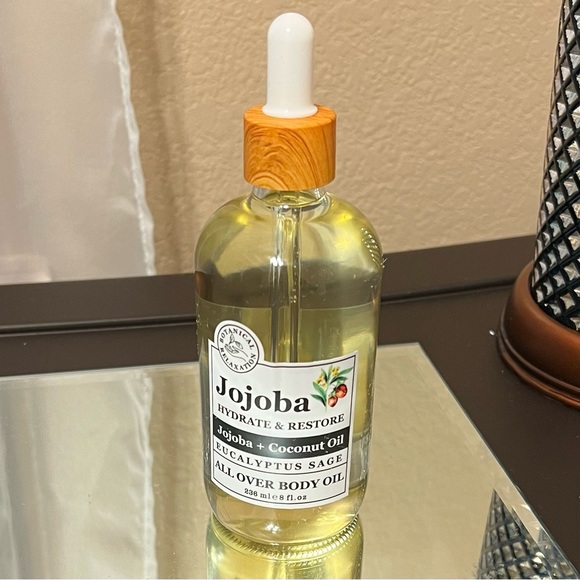 Jojoba  HYDRATE & RESTORE with Coconut Oil Eucalyptus Sage All Over Body Oil NEW - Picture 10 of 10